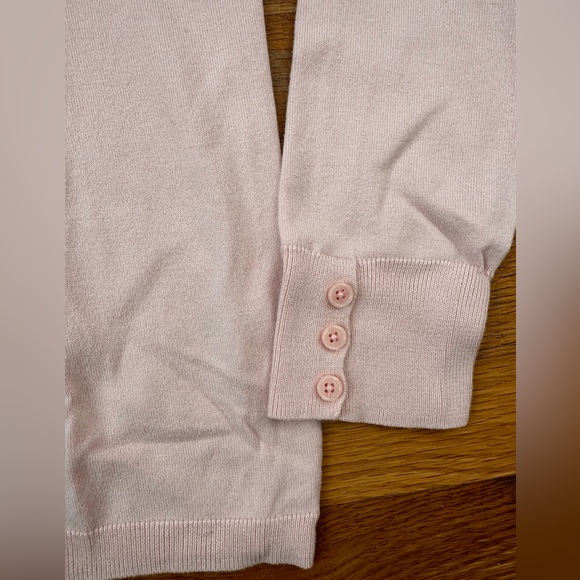 Talbots Petal Pink Cotton Turtleneck Sweater - Picture 2 of 6